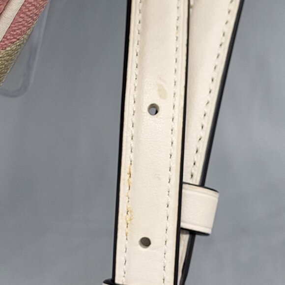 Coach Mini Jamie Camera Bag In Signature Canvas With Heart Print - Picture 11 of 16